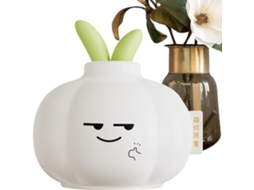 Luz noturna para quarto de bebê, em formato Alho, com carregamento.