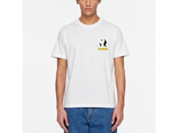 Rockinstone Men's T-shirt Pulp Fiction Vince Mia Graphic Print Tee White Size:xxl