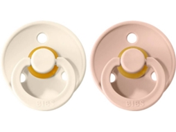 Chupetas BIBS Blush Ivory (2 pzs. - 18-36m)