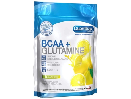 Suplemento Alimentar QUAMTRAX Direct Bcaa (500 Gr - Piña Colada)