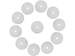 18 Cds Transparentes Em Branco Para Decoração De Parede - Discos Compactos Individuais