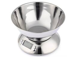 Lurelia Balança De Cozinha, 5 Kg, 1 G, Aço Inoxidável