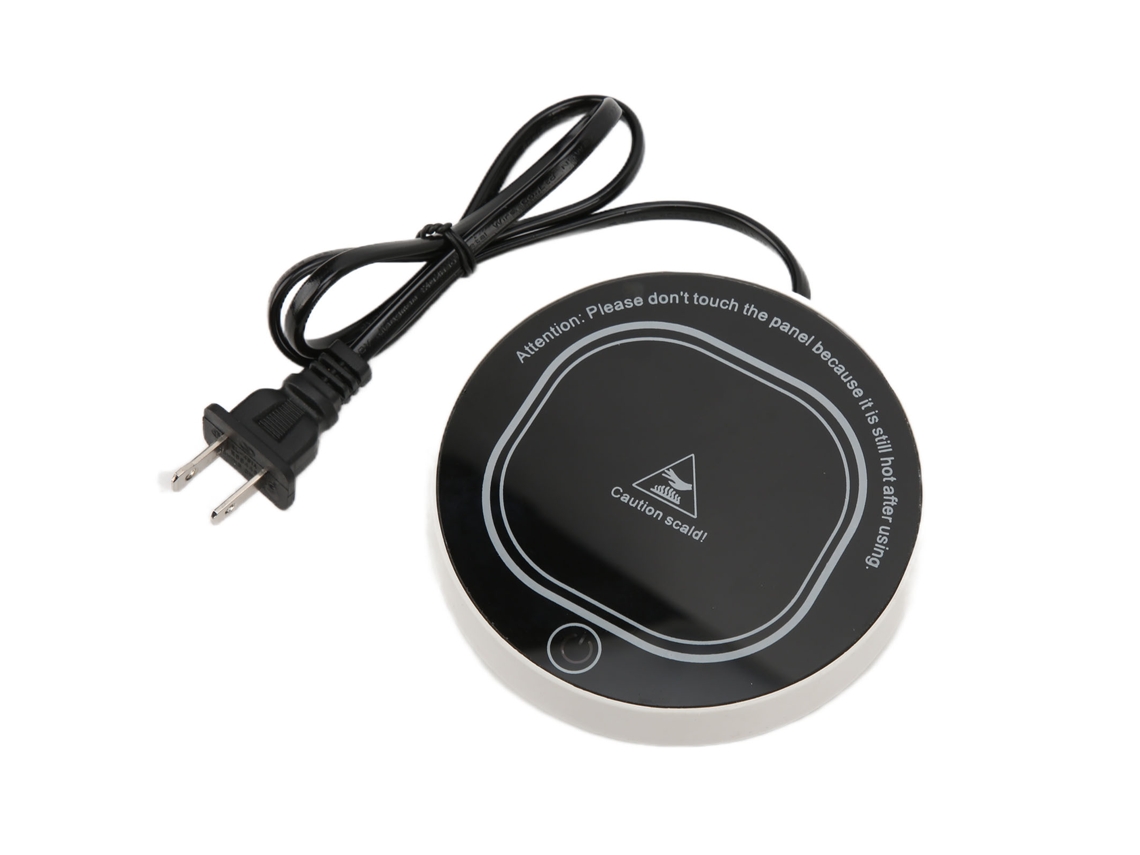 Calentador De Xícaras Inteligente Com Temperatura Constante, Cor Preta, Usb, Para Café, Leite E Chá, Plugue Estadunidense De 110 V.