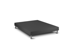 Sommier Madeira 15 Preto  Pés Metal 190 X 90 Cm Altura 30 Cm Indream
