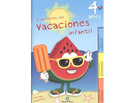 Livro Vacaciones 4Años Ei de VVAA (Espanhol)