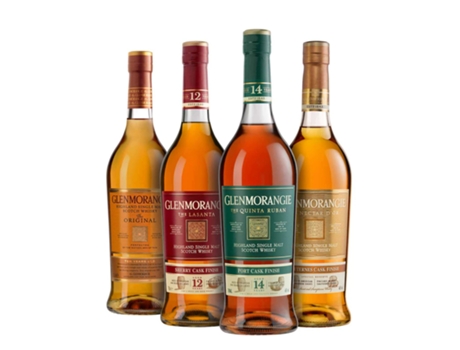 Whisky Glenmorangie Coffret Quatuor 4 Garrafas 70cl