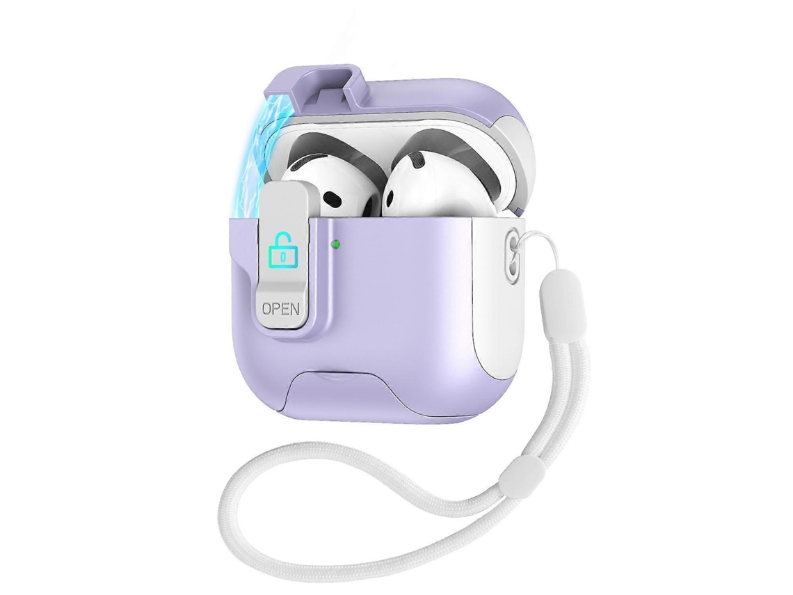 Este produto é para fones de ouvido com tampa retrátil automática e trava de segurança. GIECY