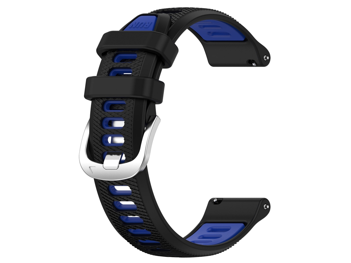 Bracelete De Silicone Para Relógio Para Garmin Forerunner 265s, 26522mm Preto Hexinyigjly