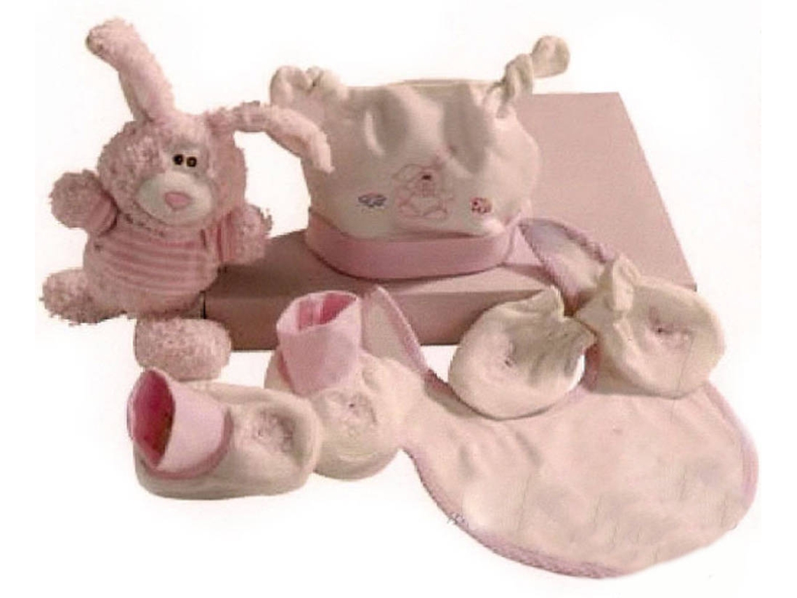 Conjunto  REGALO BEBÉ Rosa