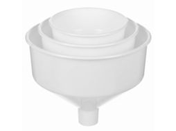 Conjunto De 3 Funis Plástico, Com Boca Larga E Espessa, De 0, 25l 0, 75l 1, 5l Para Enchimento Versátil De Líquidos