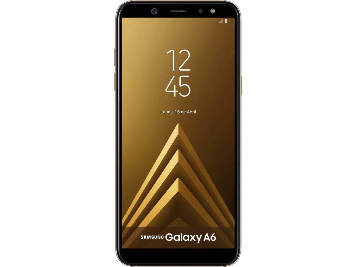 Smartphone SAMSUNG Galaxy A6 2018 (Outlet Grade A - 5.6'' - 3 GB - 32 GB - Dorado)