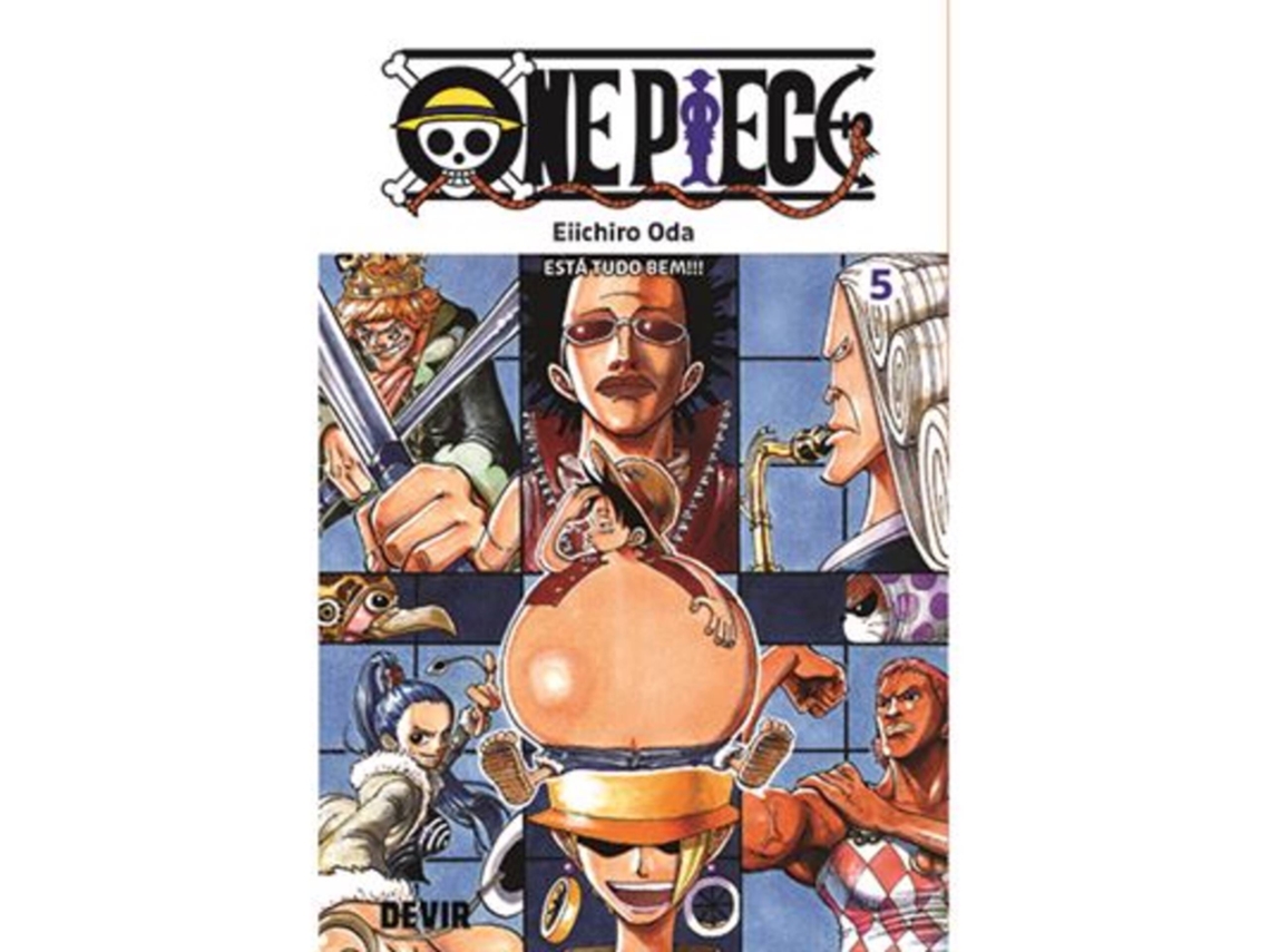 One Piece Nº 5 - Está Tudo Bem!!! EIICHIRO ODA 