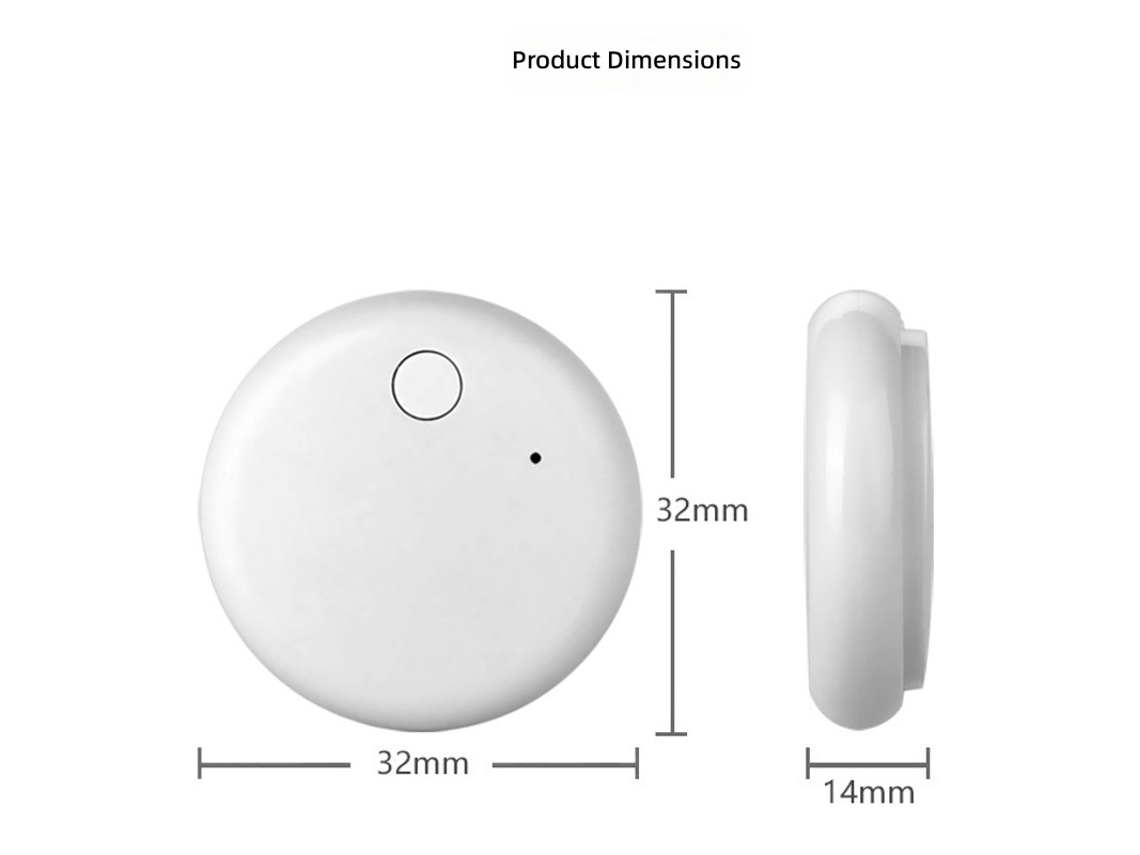 Rastreador GPS inteligente para iPhone, localizador anti-perda para idosos, crianças e pets CHABERLU