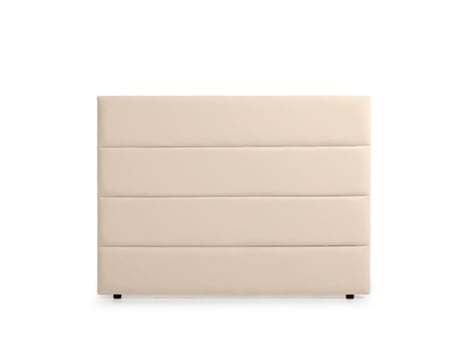 Cabeceira MOONIA Estofada Genova Pele Sintética 130 X 120 X 8 cm
