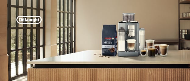 20% desconto em Café em Grão Kimbo Delonghi