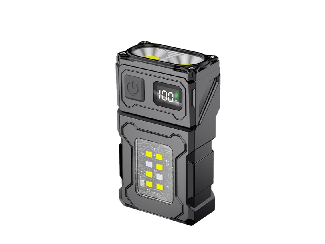 Mini Lanterna Led Dc08 Recarregável Com Íman
