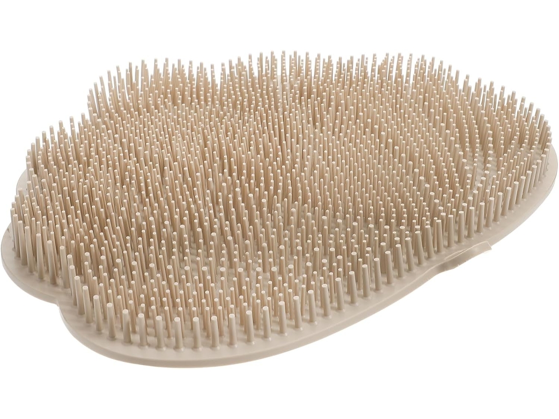 Escova De Costas Esfoliante E Durável Partykindom Em Silicone Tpe Com Ventosas Antiderrapantes Para Massagem Corporal No