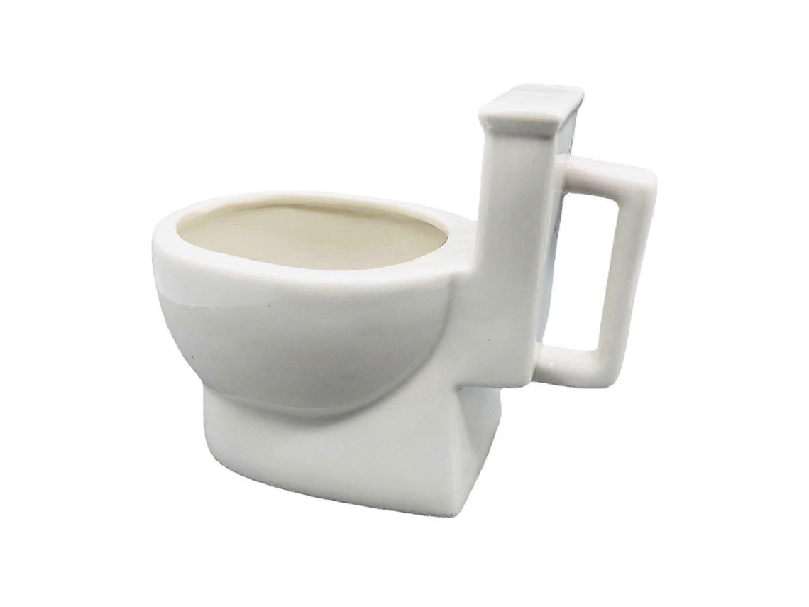 Caneca De Cerâmica Em Formato Vaso Sanitário, Modelo 2025, Divertida, Para Café, Leite Ou Suco D 2 Aquaforge (1 Unidade)