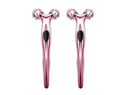 Conjunto de 2 Rolos Massageadores Faciais 3d, Ferramenta Firmadora para Cuidados com a Pele. GOKOCO