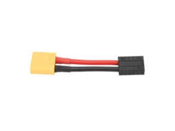 Cabo Mali Xt90 Macho para Fêmea, Adaptador de Conector 12awg para Modelos de Carros e Aeromodelos RC