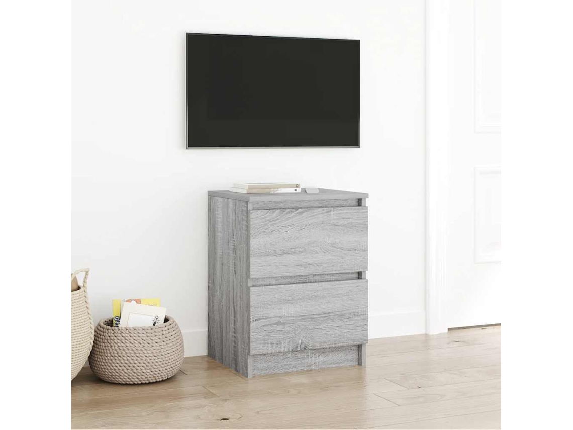 Vidaxl Móvel de Tv 40x35x54 Cm Derivados de Madeira Cinzento Sonoma