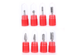 Laxiscreed Conjunto De Cabeças De Moagem Em Aço Tungsténio Para Corte, Polimento E Moagem Rotativa