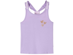 T-shirt De Alças Para Criança Lilás 116
