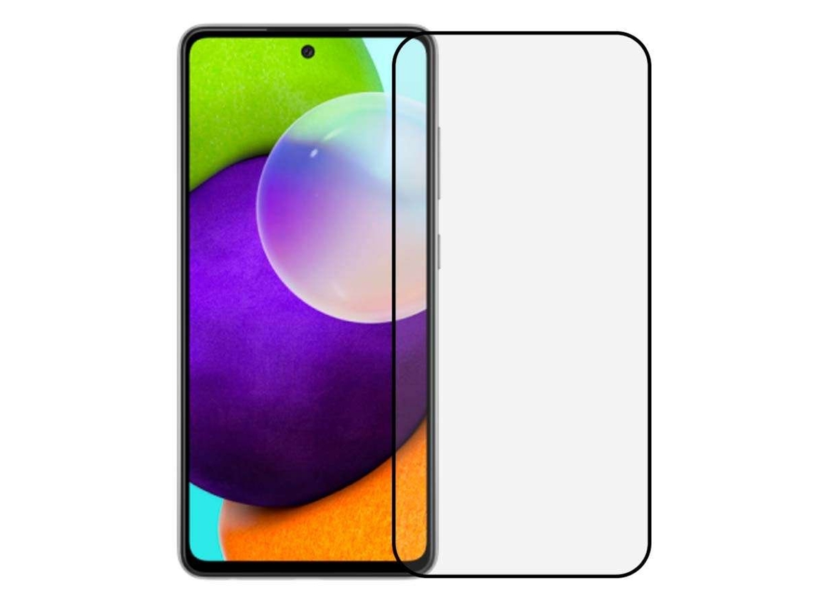 Película De Vidro Temperado Completa Preto Para Samsung Galaxy A52 5g