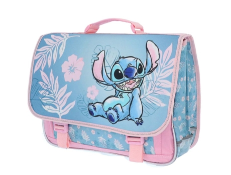 Mochila Stitch Hawaii Azul 41 Cm Alta Gama