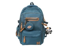 Mochila De Grande Capacidade Para Estudantes, Projetada Para Reduzir O Peso E Proteger A Coluna.azul