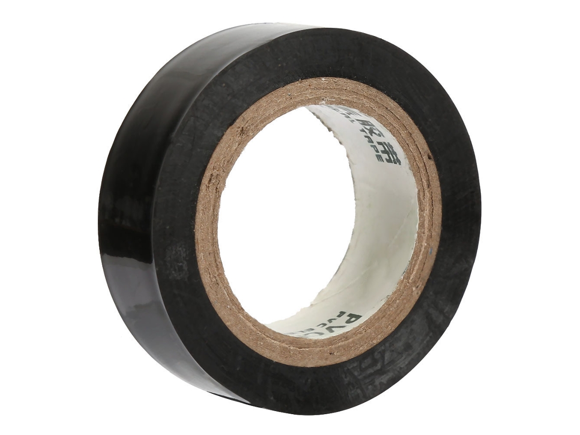 Laxiscreed Fita De Isolamento Eléctrico À Prova De Água Em Pvc Preto Resistente Ao Fogo