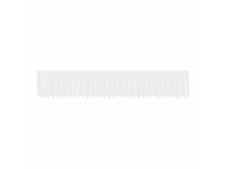 Conjunto 1 Cortina De Renda Vidaxl Branco Poliéster (120 X 900 Cm)