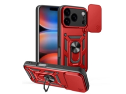 Capa Para Iphone 17 Pro - Tampa Deslizante Para Câmera - Tpu Pc