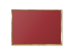 Magnetic Board Strong Orange For The Living Room Espelharte (70x50 Cm)