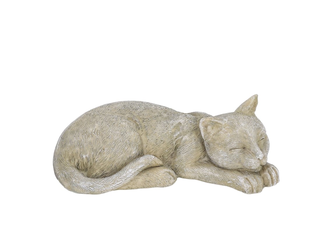 Lápide Memorial Para Pet Gato Pedra Imitada Mato Tipo A