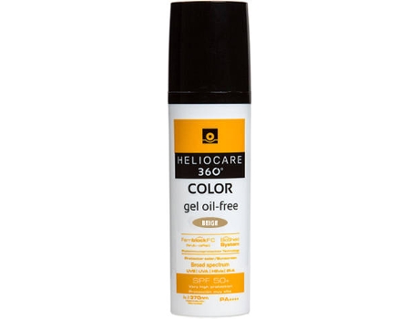 360º GEL OIL-FREE COR BEGE SPF50+ 50ML