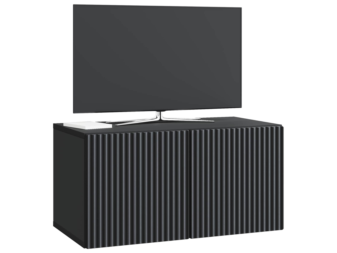 Gabinete de Tv de Parede Preto 59,5 X 31 X 30 Cm MAISON EXCLUSIVE