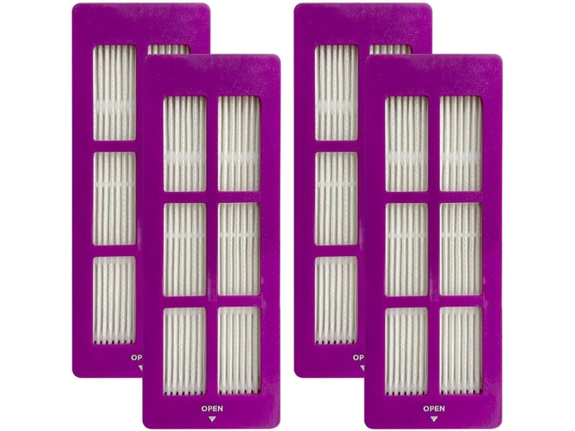 Kit Com 2 Filtros J15 Para Aspirador Robô Pro, Laváveis, Peça De