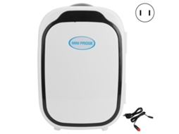 Mini frigorífico elétrico portátil 6l, 12v, frio e quente, com carregador de isqueiro