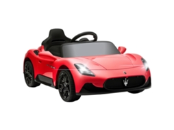 Maserati Mc20 12v, Carro Elétrico Infantil Licenciado, Controle Remoto, Led, Música e Buzina, 3 6 Anos, Vermelho