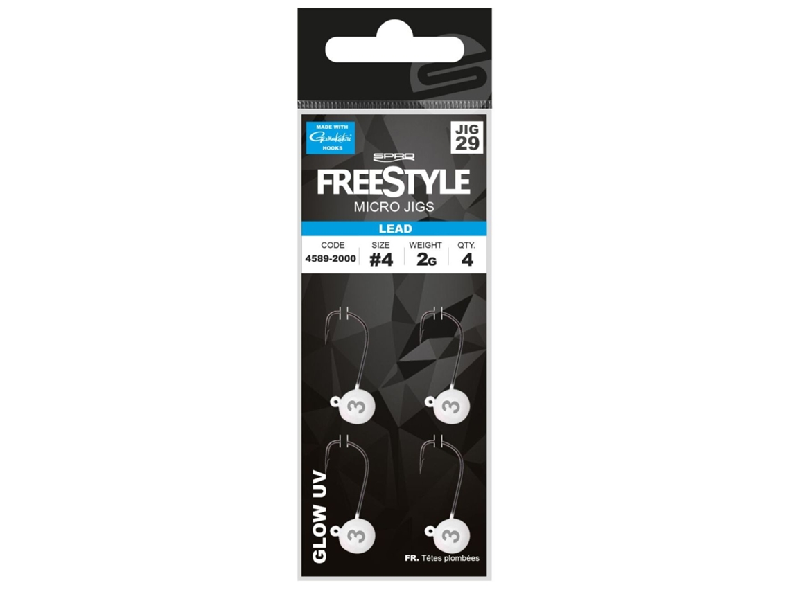 Cabeça de Micro-Chumbo FREESTYLE Jigs 1,9 Cm