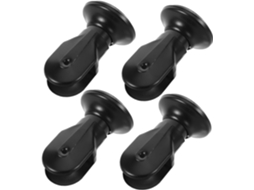 Conjunto De 4 Peças De Ferragens Em Aço Inoxidável Para Divisórias De Banheiro, Suportes Para Biombo Gokoco