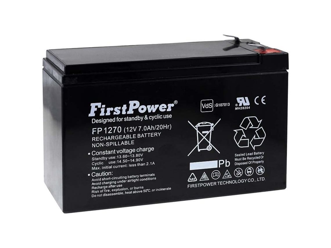 Bateria FIRSTPOWER para UPS APC Back-UPS ES 550 7Ah 12V | Worten.pt