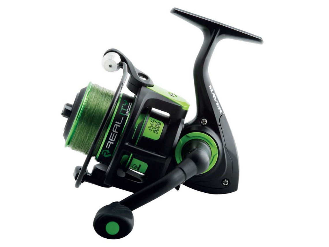 Molinete Carpa Reality Front Drag Prateado 2000Maver