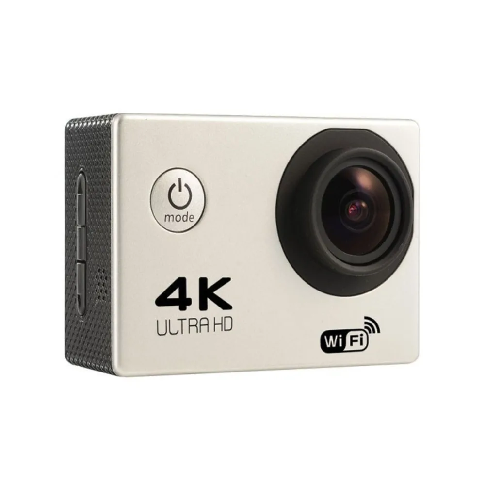 (prateado, 32gb) Câmera De Ação Hd, À Prova D'água Subaquática, Tela De 2,0 Polegadas, Adequada Para Uso Externo.