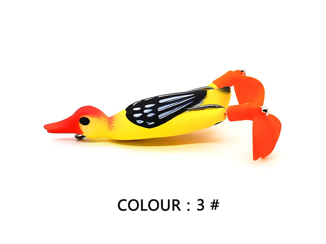 Isca De Pesca Biomimética Flutuante Rotativa 9.5cm 12g
