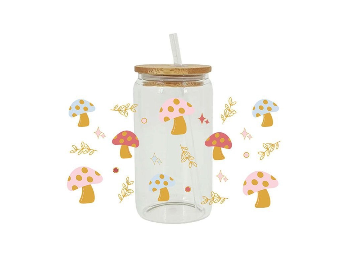 Adesivos Transferíveis De Folhas De Outono Para Copos, Canecas, Tumblers, Garrafas, Pratos Decorativos Impermeáveis B