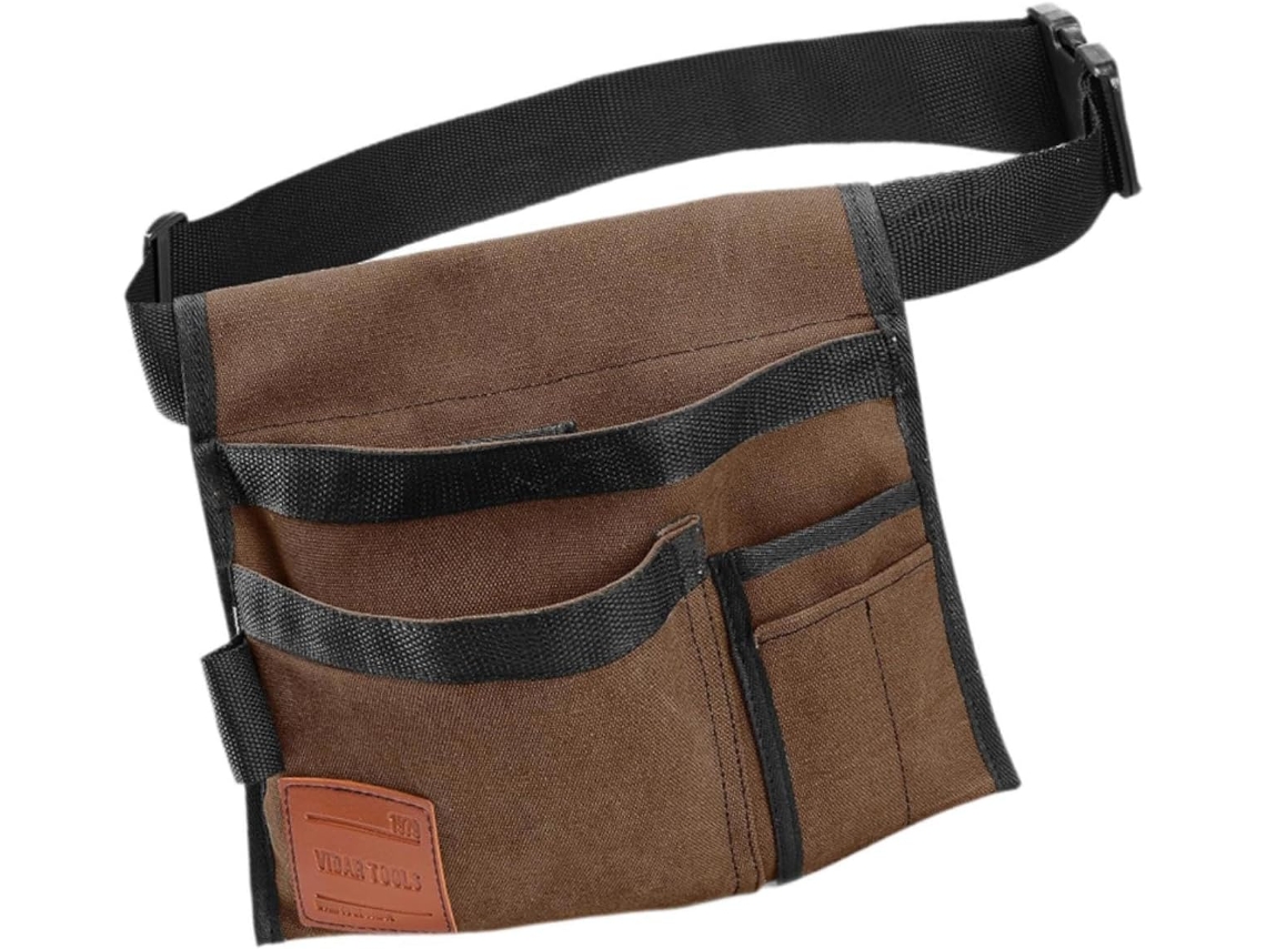 Bolsa de cintura para ferramentas de jardinagem, organizador de ferramentas de trabalho e ferramentas de jardinagem.