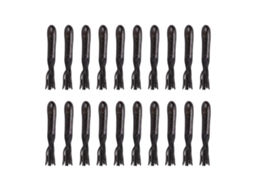 Lure Soft Bait (bionic Squid Sea Fishing Lure) 20pcs Large Tubular Bait Soft Squid Tentacles Soft Worm 9cm Octopus Skirt Tube Worm Artificial Bait