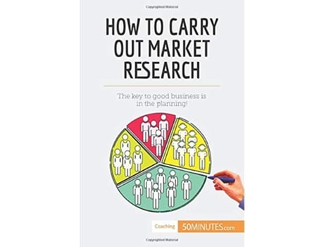 Livro How to Carry Out Market Research The key to good business is in the planning Coaching de 50Minutes (Inglês)